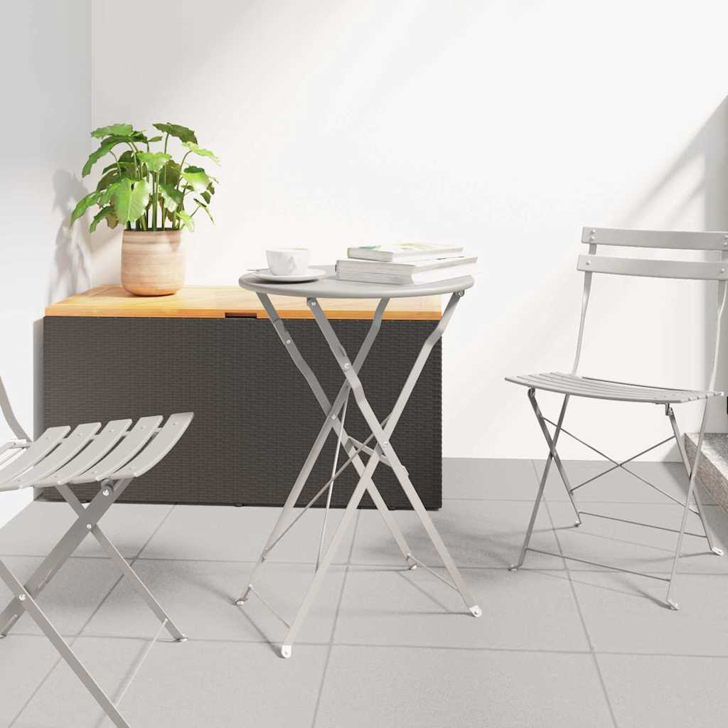 Bistro Table Anthracite Ø 50 x 71 cm