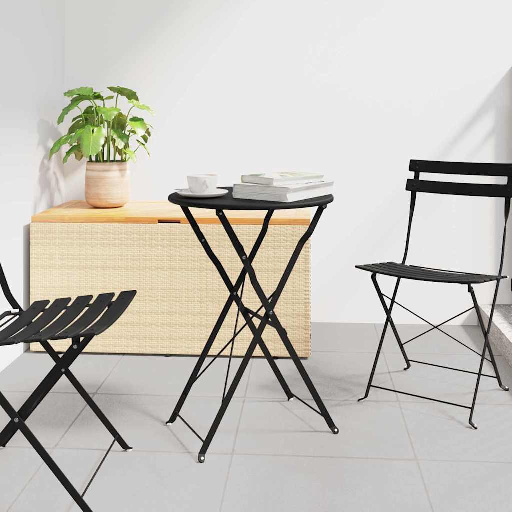 Mesa de Bistró Antracita Ø 50 x 71 cm