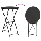 Mesa de Bistró Antracita Ø 50 x 71 cm