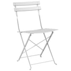 Conjunto de Bistro Plegable 3 pcs Acero