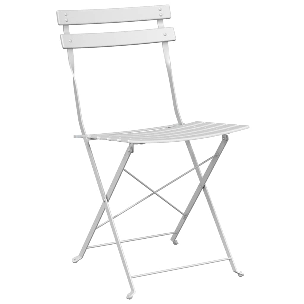 Conjunto de Bistro Plegable 3 pcs Acero
