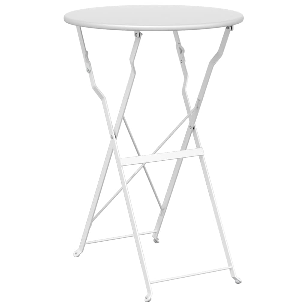 Conjunto de Bistro Plegable 3 pcs Acero