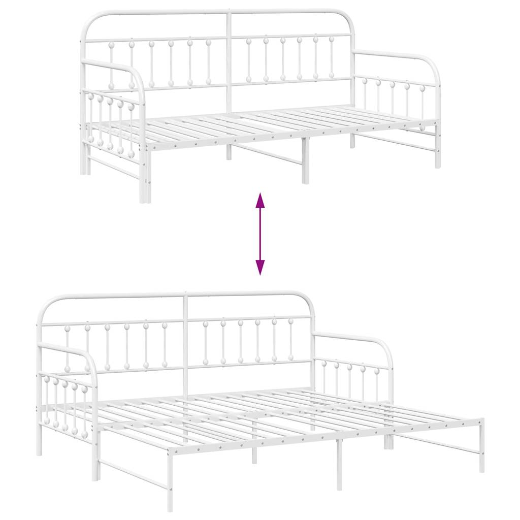 Estructura de cama de día 100 x 190 cm