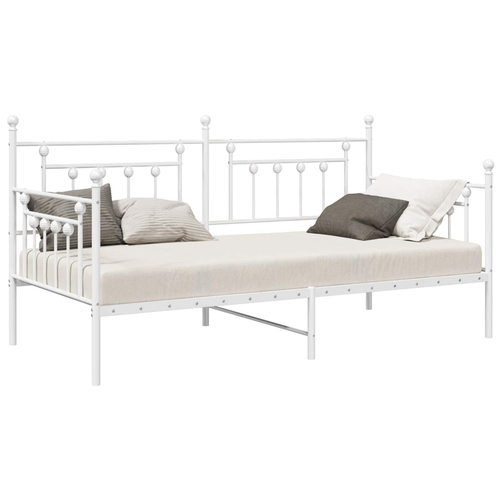 Estructura de cama de día 100 x 190 cm Acero