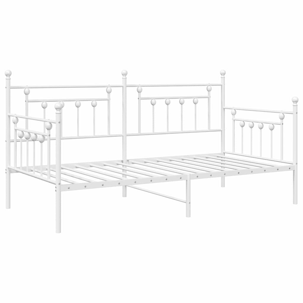 Estructura de cama de día 100 x 190 cm Acero