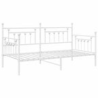 Estructura de cama de día 100 x 190 cm Acero