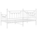 Estructura de cama de día 100 x 190 cm Acero