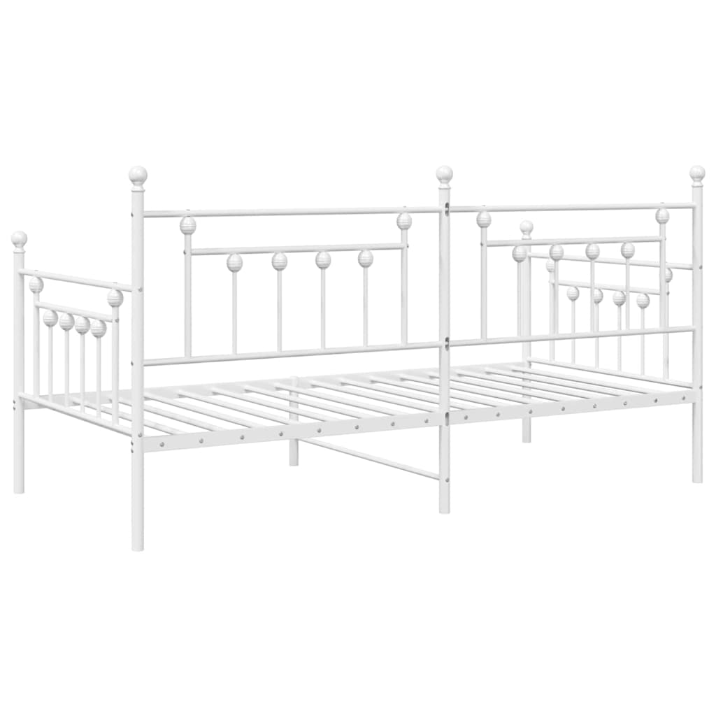Estructura de cama de día 100 x 190 cm Acero