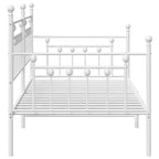 Estructura de cama de día 100 x 190 cm Acero