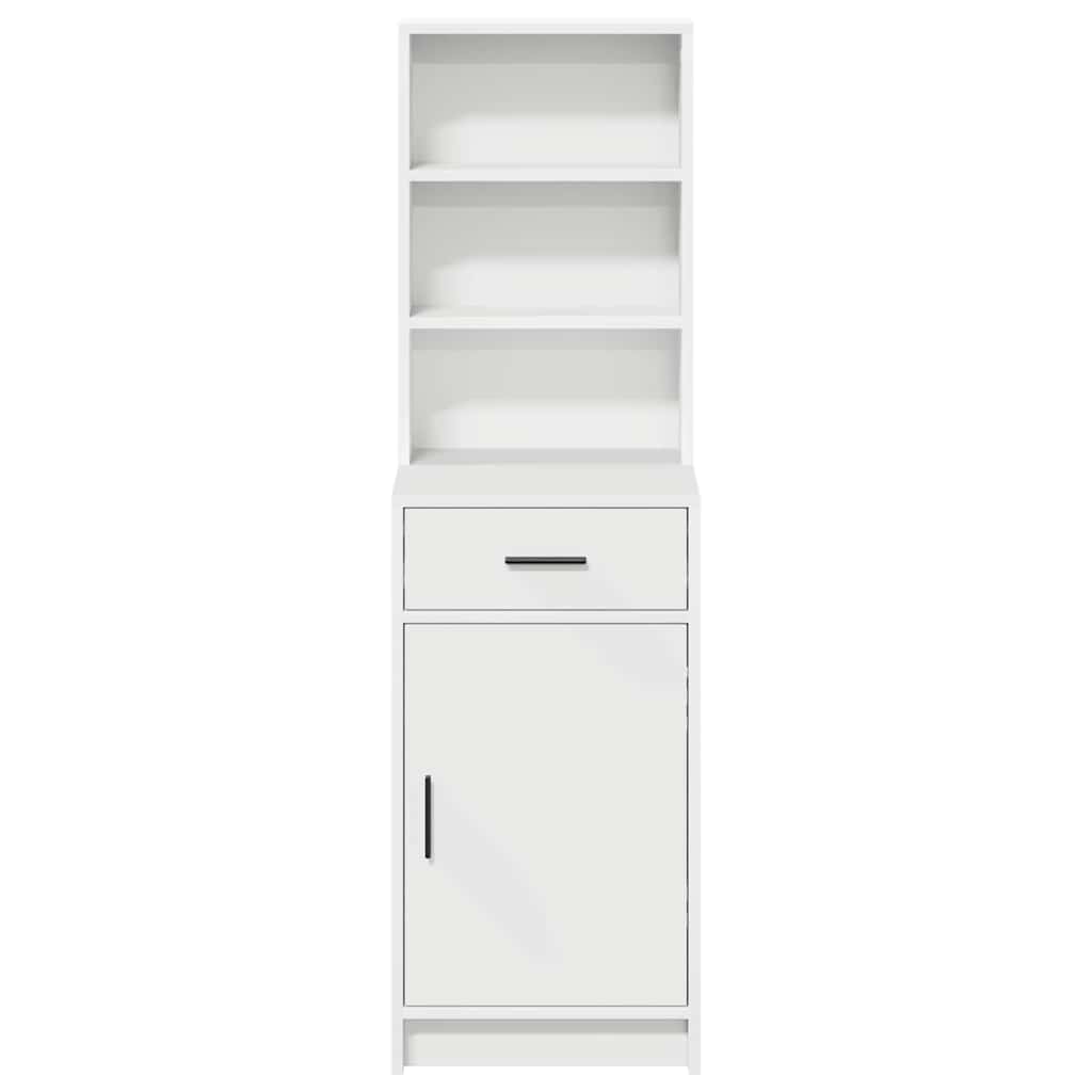 Aparador alto con cajón 40 x 40,5 x 135 cm Madera de ingeniería