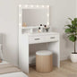 Touca​dor Branco 78,5 x 41 x 135 cm contraplacado