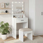 Touca​dor Branco 78,5 x 41 x 135 cm contraplacado