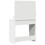 Mesa Tocador con espejo 78,5 x 41 x 135 cm Madera de ingeniería