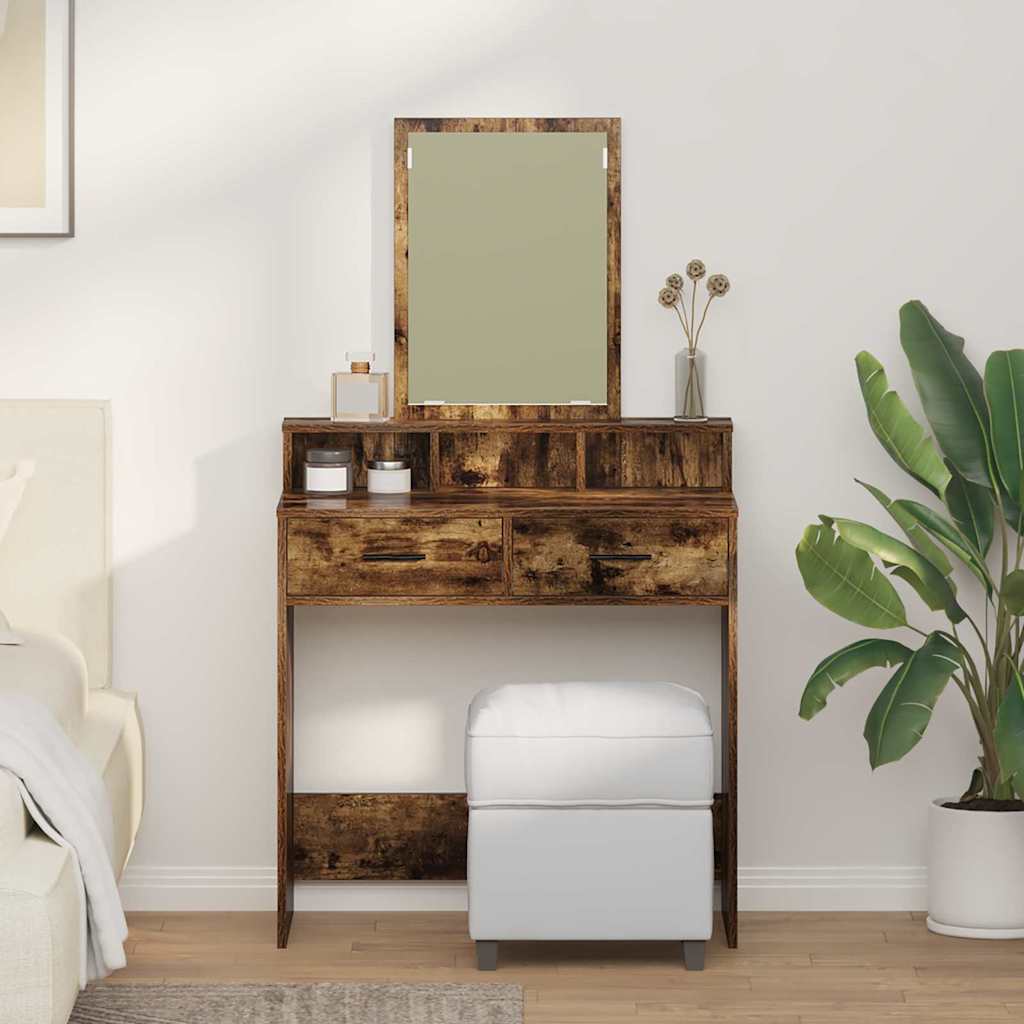 Mesa Tocador con cajón 100 x 41 x 140 cm Madera de ingeniería