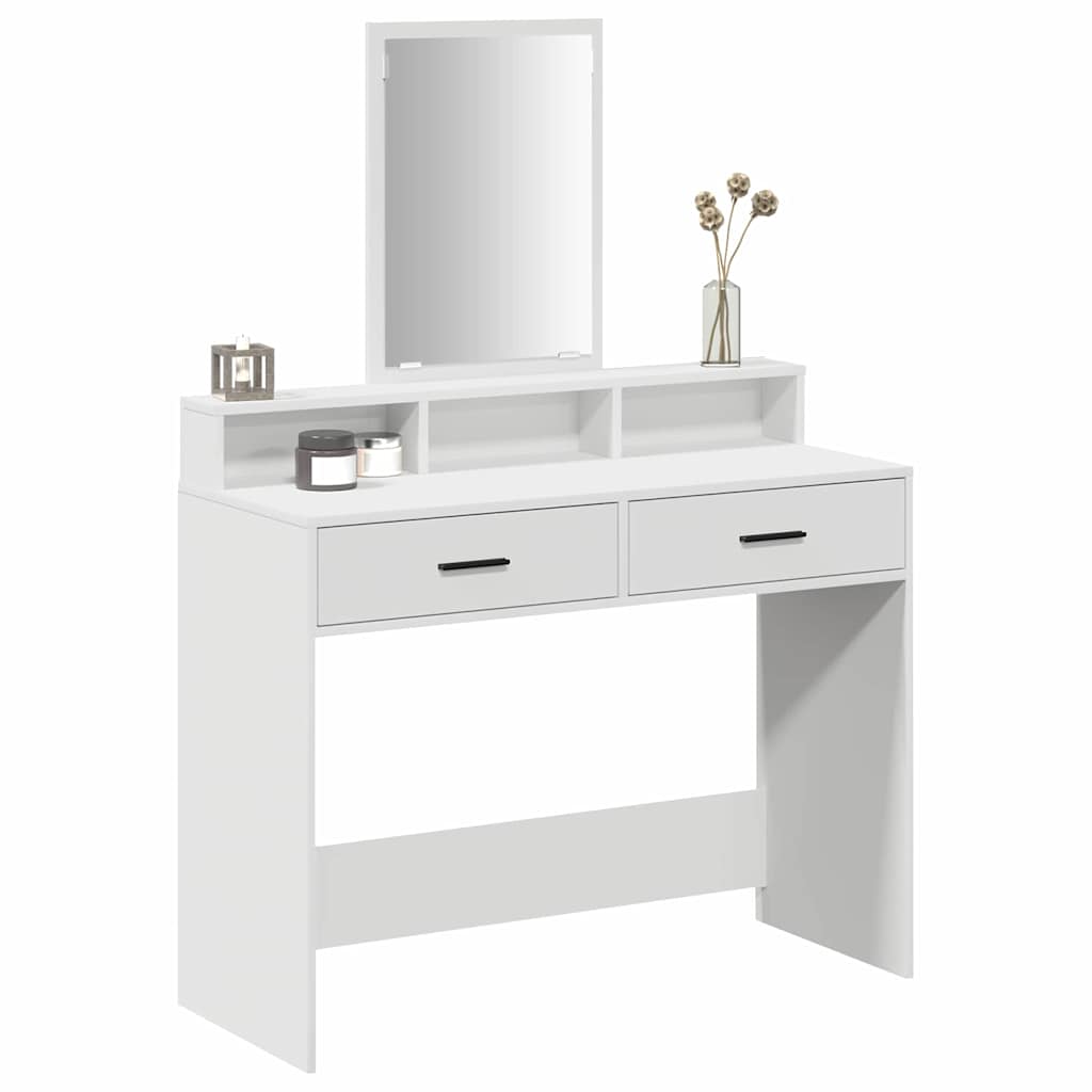 Mesa Tocador con cajón 100 x 41 x 140 cm Madera de ingeniería