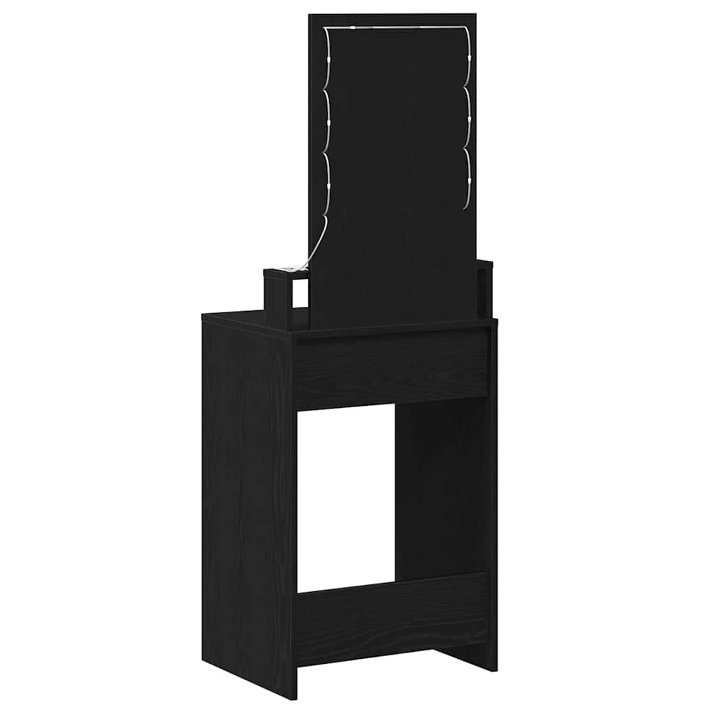 Mesa Tocador Negro 50 x 41 x 140 cm Madera de ingeniería