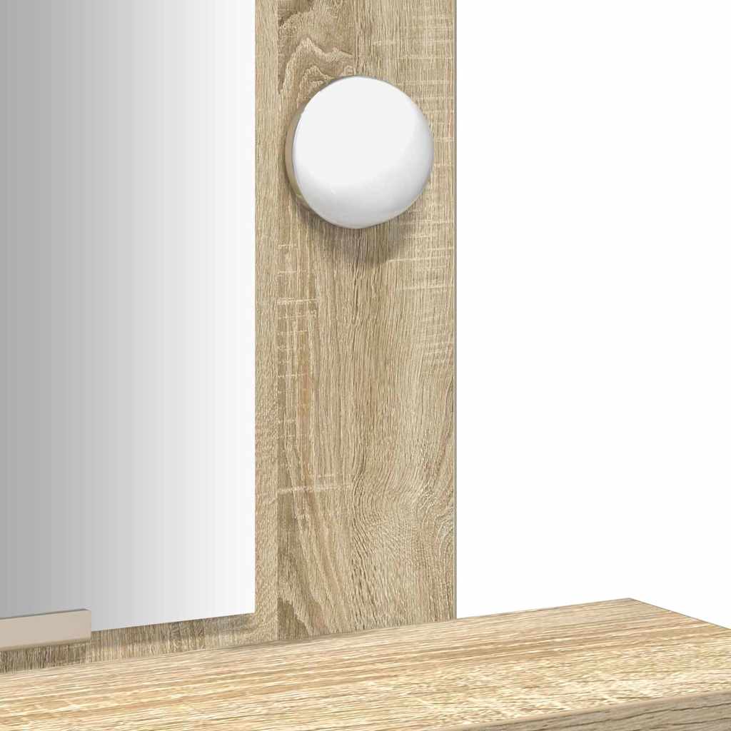 Mesa Tocador Marrón 50 x 41 x 140 cm Madera de ingeniería