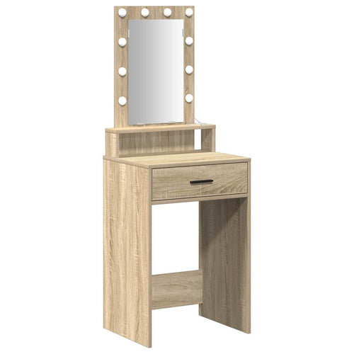Brown Dressing Table 50 x 41 x 140 cm Engineered Wood