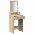 Mesa Tocador Marrón 50 x 41 x 140 cm Madera de ingeniería