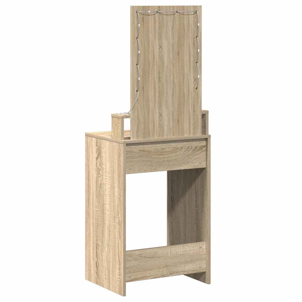 Mesa Tocador Marrón 50 x 41 x 140 cm Madera de ingeniería