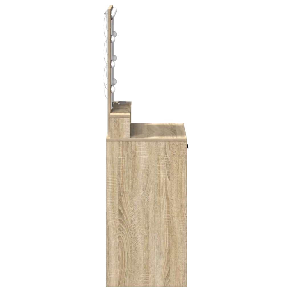 Mesa Tocador Marrón 50 x 41 x 140 cm Madera de ingeniería