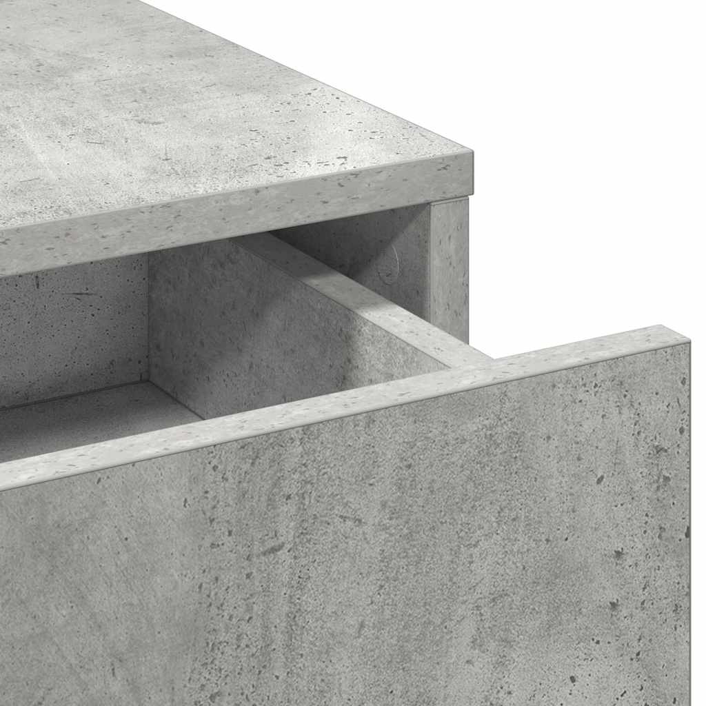 Mesa Tocador Gris 50 x 41 x 140 cm Madera de ingeniería