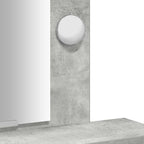 Mesa Tocador Gris 50 x 41 x 140 cm Madera de ingeniería
