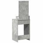 Mesa Tocador Gris 50 x 41 x 140 cm Madera de ingeniería