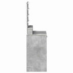 Mesa Tocador Gris 50 x 41 x 140 cm Madera de ingeniería