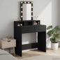Mesa Tocador Negro 50 x 41 x 140 cm Madera de ingeniería