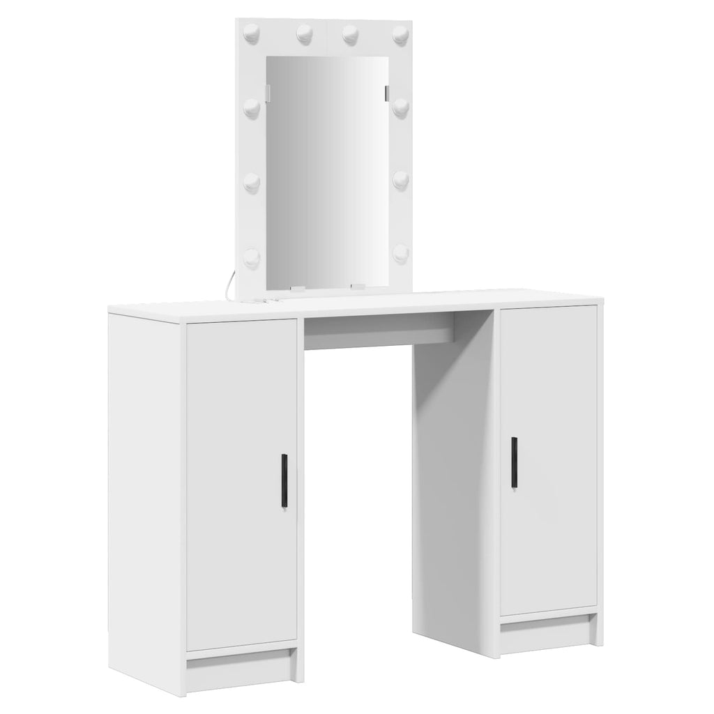 Mesa Tocador con puerta 102 x 33 x 135 cm Madera de ingeniería