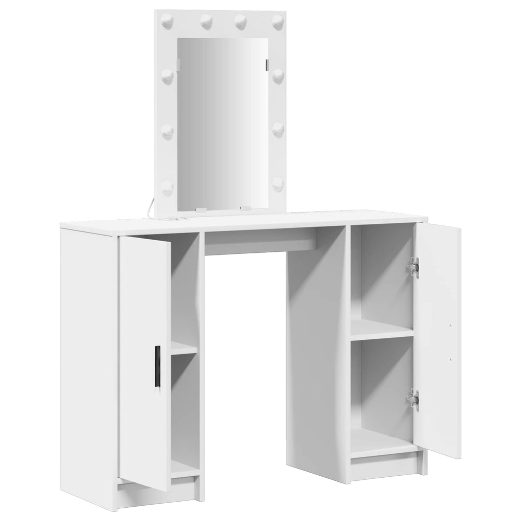 Mesa Tocador con puerta 102 x 33 x 135 cm Madera de ingeniería