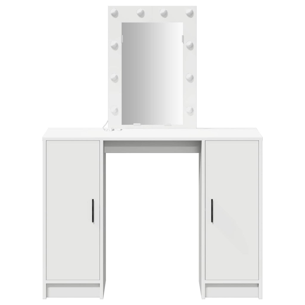 Mesa Tocador con puerta 102 x 33 x 135 cm Madera de ingeniería