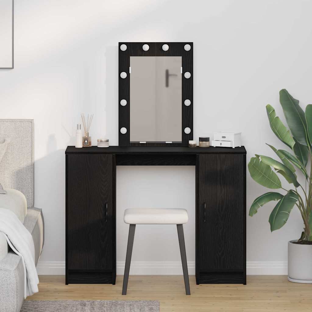 Dressing Table with Door 102 x 33 x 135 cm Engineered Wood