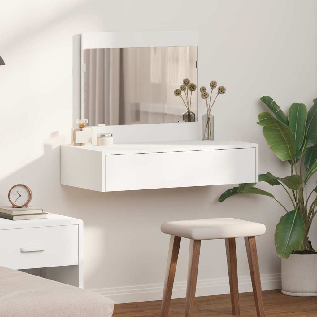 Dressing Table with Drawer 100 x 40 x 70 cm Engineered Wood