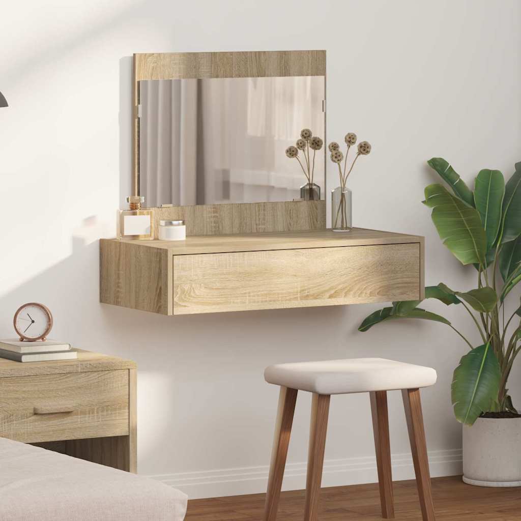 Dressing Table with Drawer 100 x 40 x 70 cm Engineered Wood