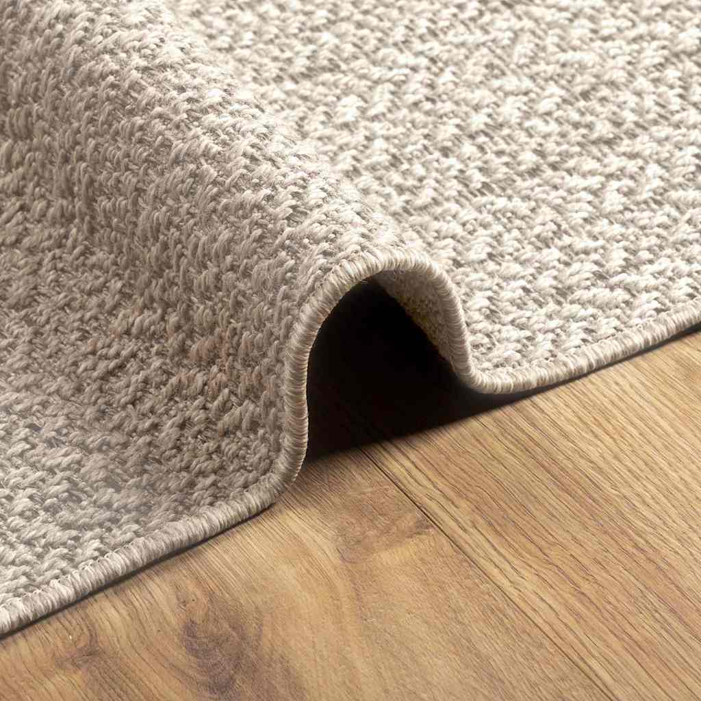 Alfombra ZIZUR Crema 150 x 80 cm Polipropileno