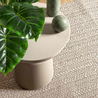 Alfombra ZIZUR Crema 150 x 80 cm Polipropileno