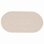 Alfombra ZIZUR Crema 150 x 80 cm Polipropileno