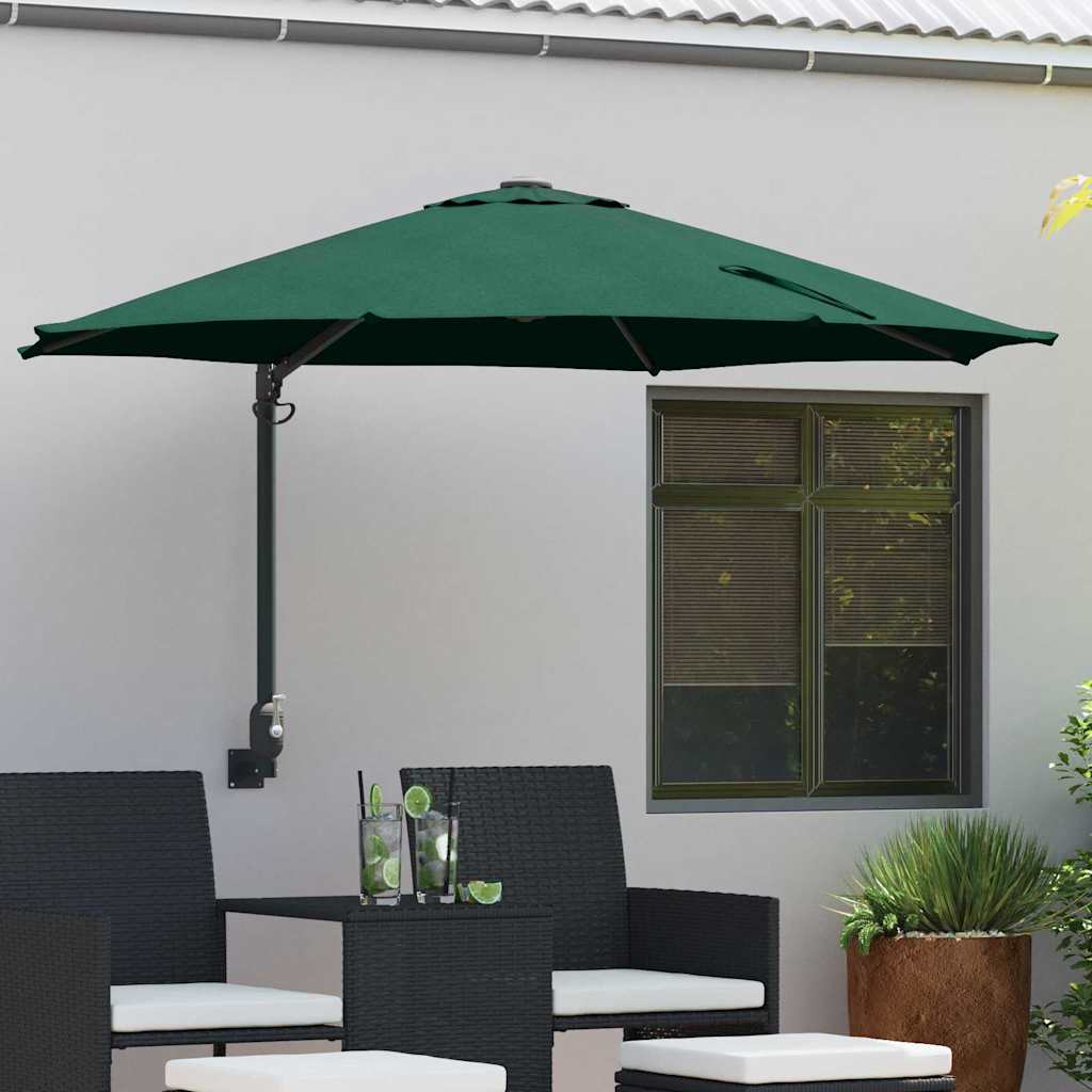 Anthracite Garden Parasol 248 x 248 x 148 cm