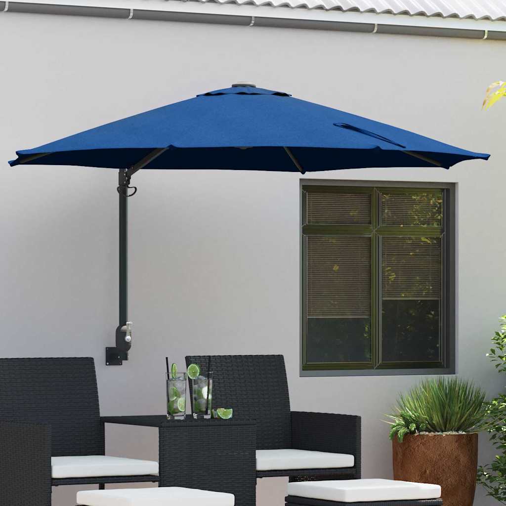 Anthracite Garden Parasol 248 x 248 x 148 cm