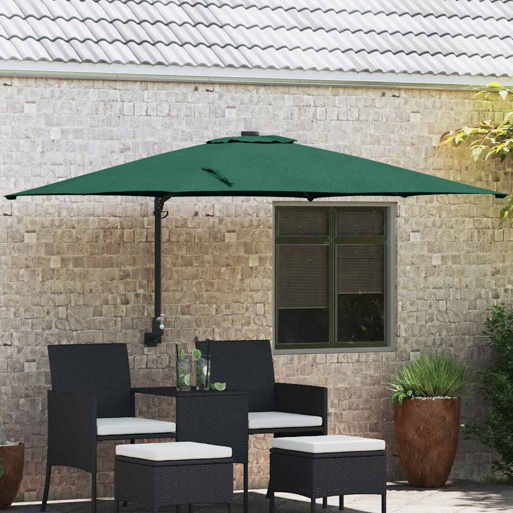 Garden Parasol Anthracite 248.5 x 247.5 x 160 cm