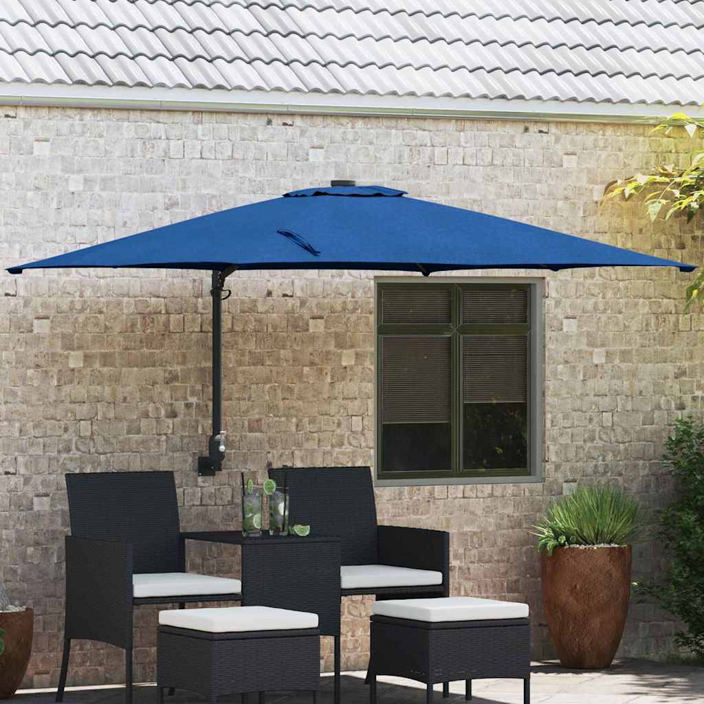 Garden Parasol Anthracite 248.5 x 247.5 x 160 cm