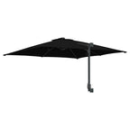 Sombrilla de jardín Negro 248,5 x 247,5 x 160 cm