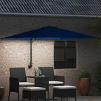Sombrilla de jardín Azul azur 248,5 x 247,5 x 160 cm