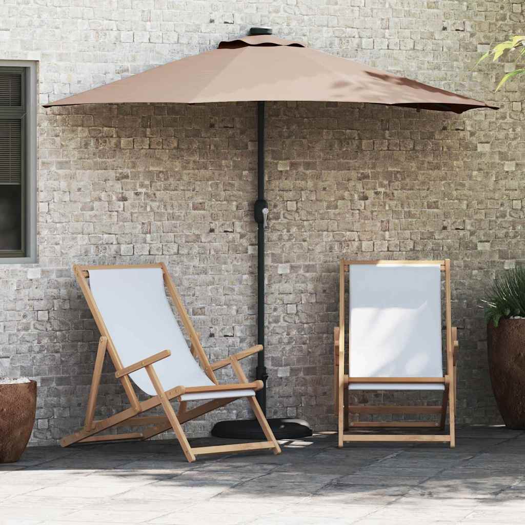Garden Parasol Anthracite 294 x 150 x 223 cm