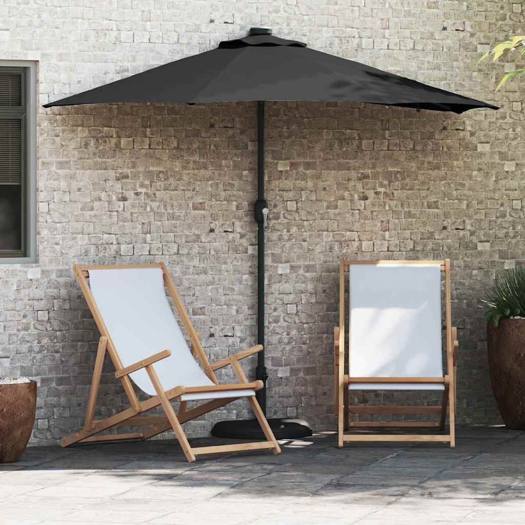 Garden Parasol Anthracite 294 x 150 x 223 cm