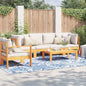 Floral ARAKIL Outdoor Rug Baby Blue and 400 x 300 cm