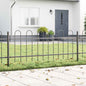 Valla de Jardín 2 pcs 3,4 x 0,6 m