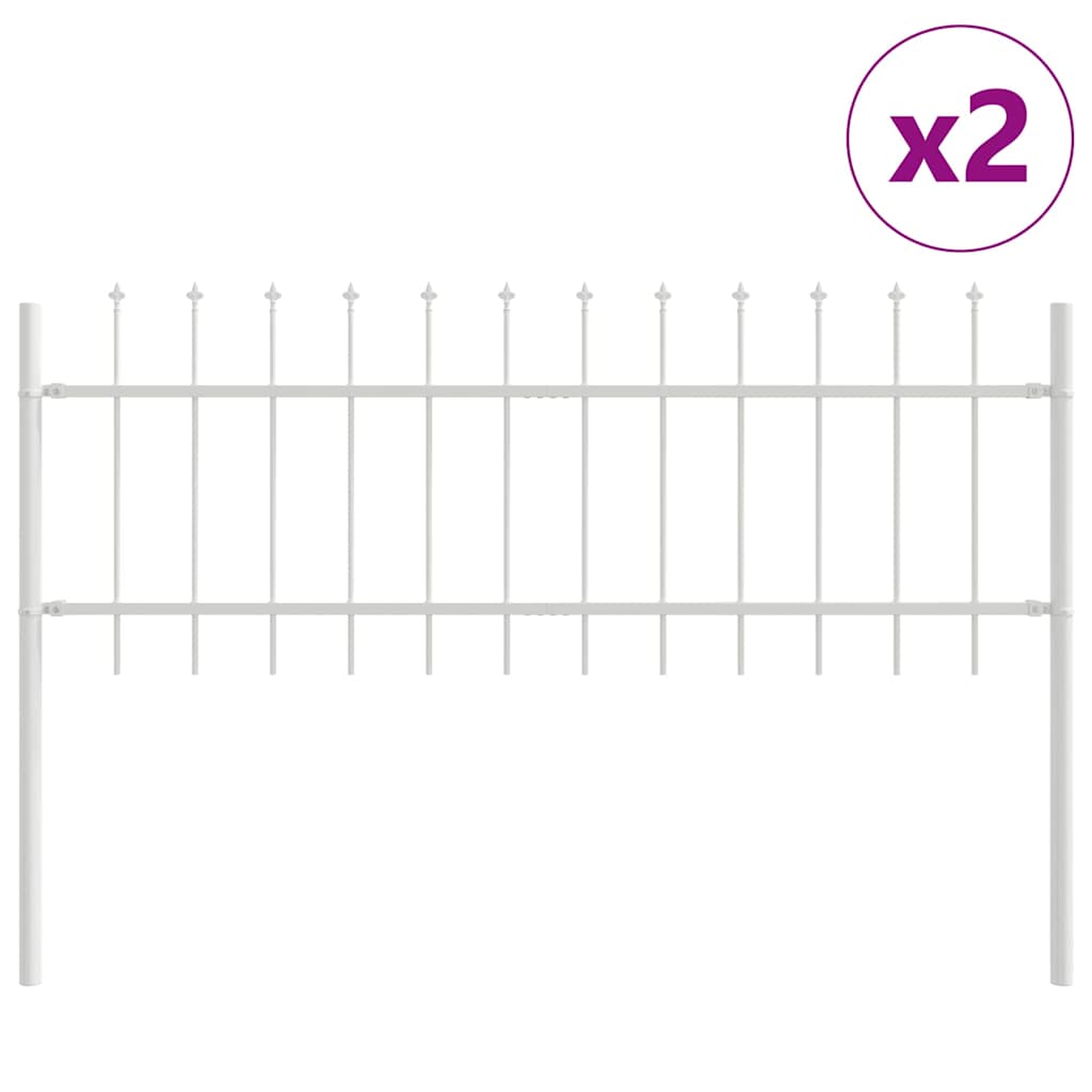 Valla de Jardín 2 pcs 3,4 x 0,6 m